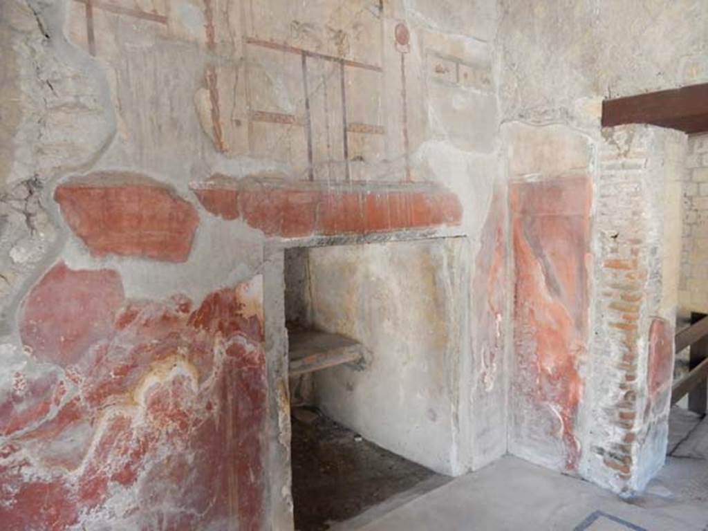 V.8 Herculaneum. May 2018. Room 1, looking towards north-east corner. Photo courtesy of Buzz Ferebee.